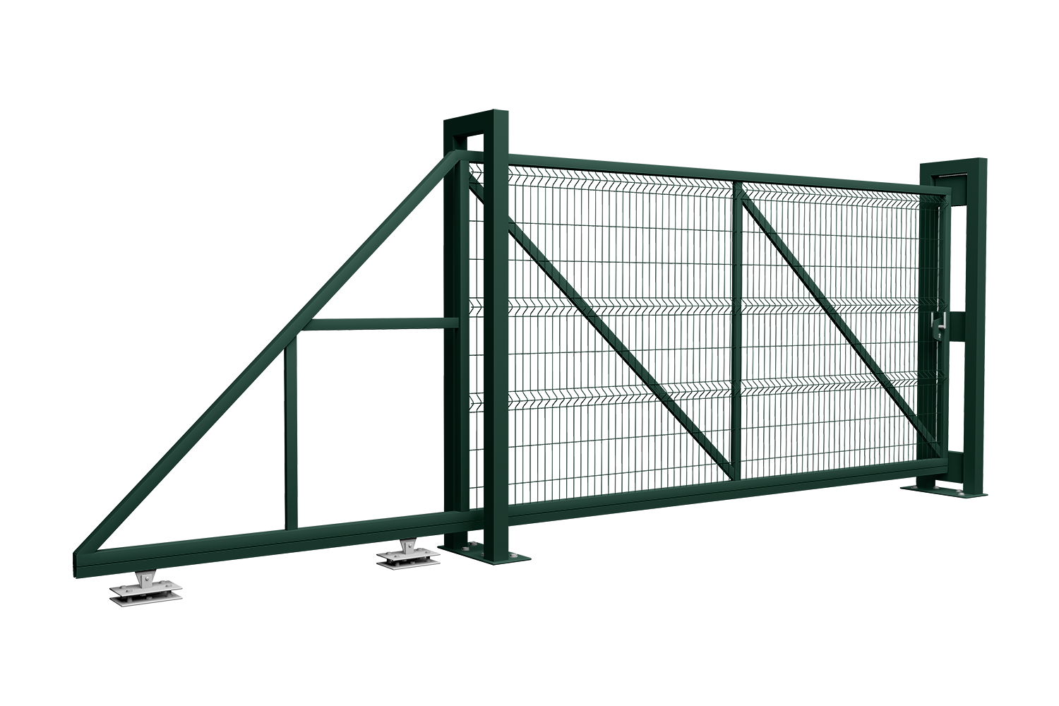 Ворота откатные Profi 2,03 м