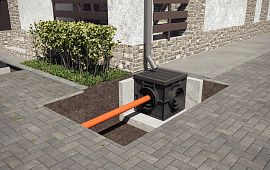 Дождеприемник Gidrolica Point ДП-30.30 – пластиковый