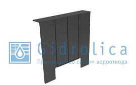 Перегородка-сифон для дождеприемника Gidrolica Point 30.30 - пластиковая