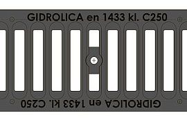 Решетка водоприемная Gidrolica Standart РВ -10.13,6.50