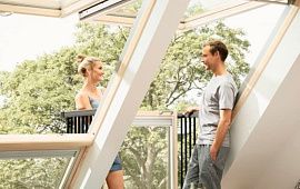 Окно – балкон VELUX CABRIO