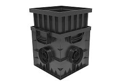 Надставка для дождеприемника Gidrolica Point ДП-30.30 - пластиковая